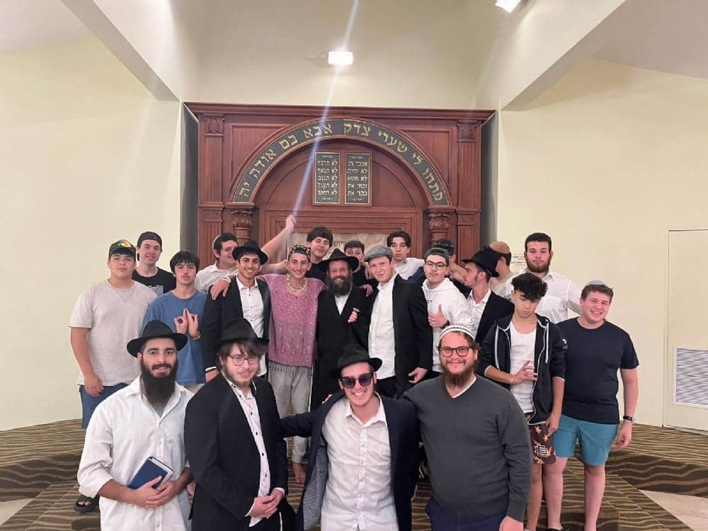 TAG Academy students and staff together